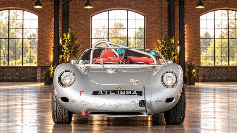 1959 Porsche 718 RSK in Kineton 6
