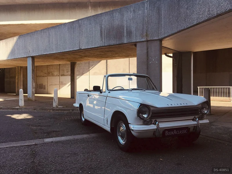1971 Triumph Herald 1360 Convertible in London 4