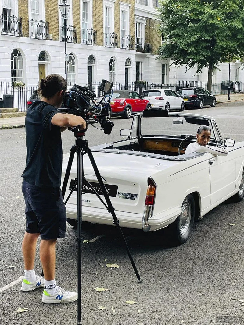 1971 Triumph Herald 1360 Convertible in London 10