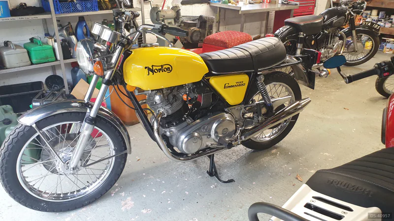 1972 Norton Commando in Weston Super Mare 2