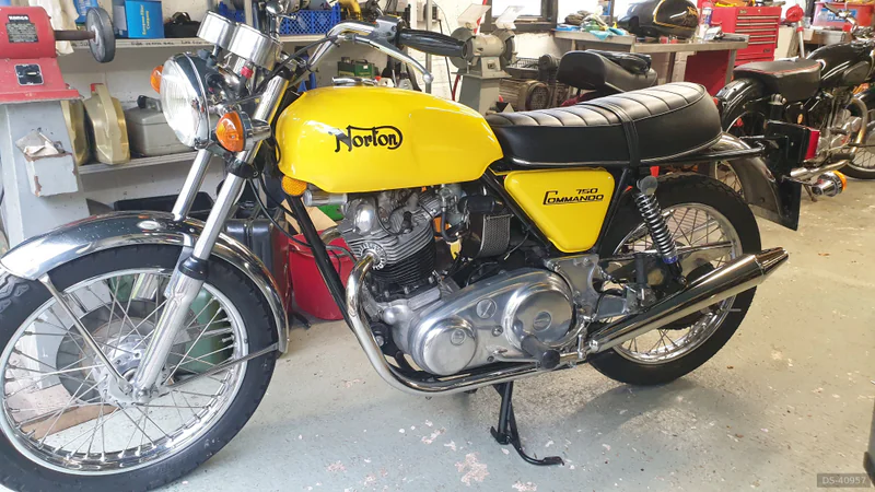 1972 Norton Commando in Weston Super Mare 4