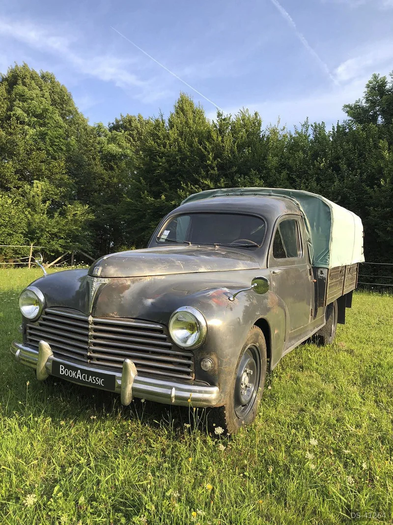 1951 Peugeot 203 Bâchée in Coudray Au Perche