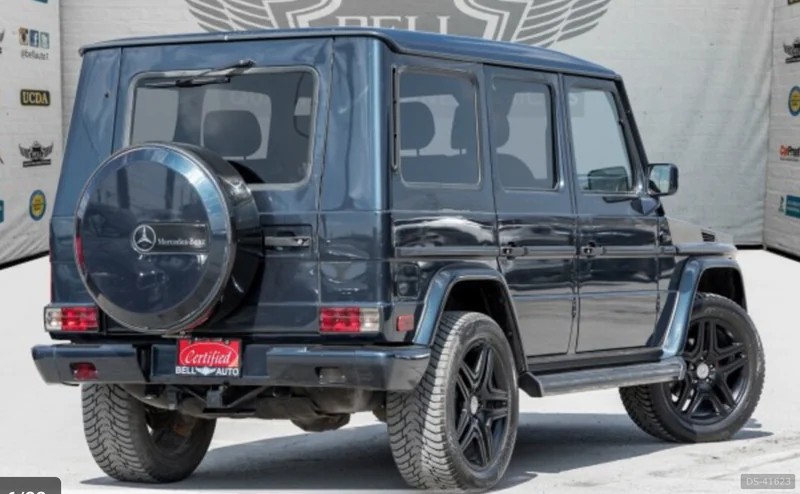 2002 Mercedes-Benz G500 in West Vancouver 2