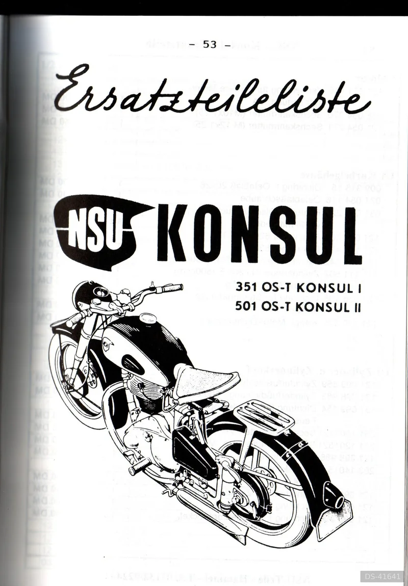 1953 NSU Konsul Ii Klassisches Motorrad In Originalzustand in Cuxhaven 4