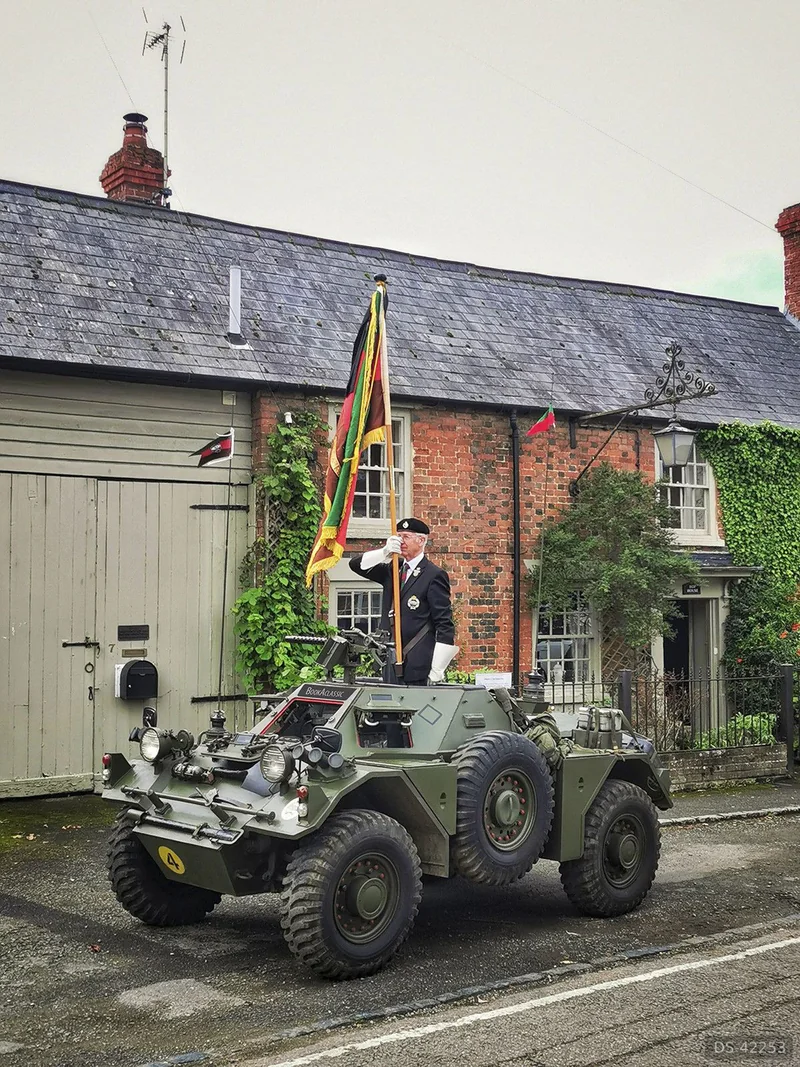 1952 Daimler Ferret Mark 1 in Broughton, Banbury 2