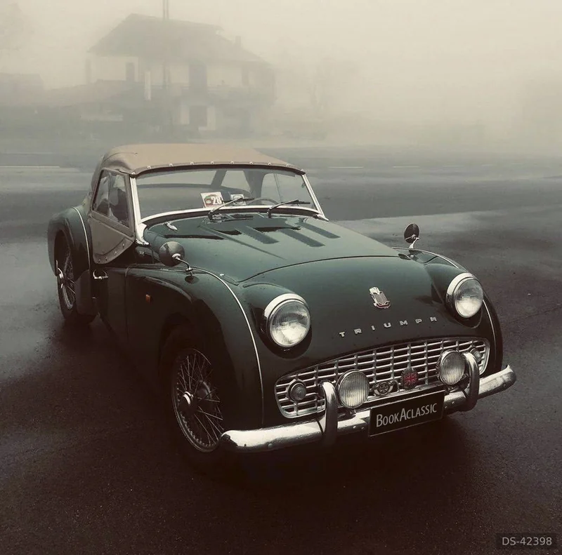 1957 Triumph Tr3 in Monterotondo 2