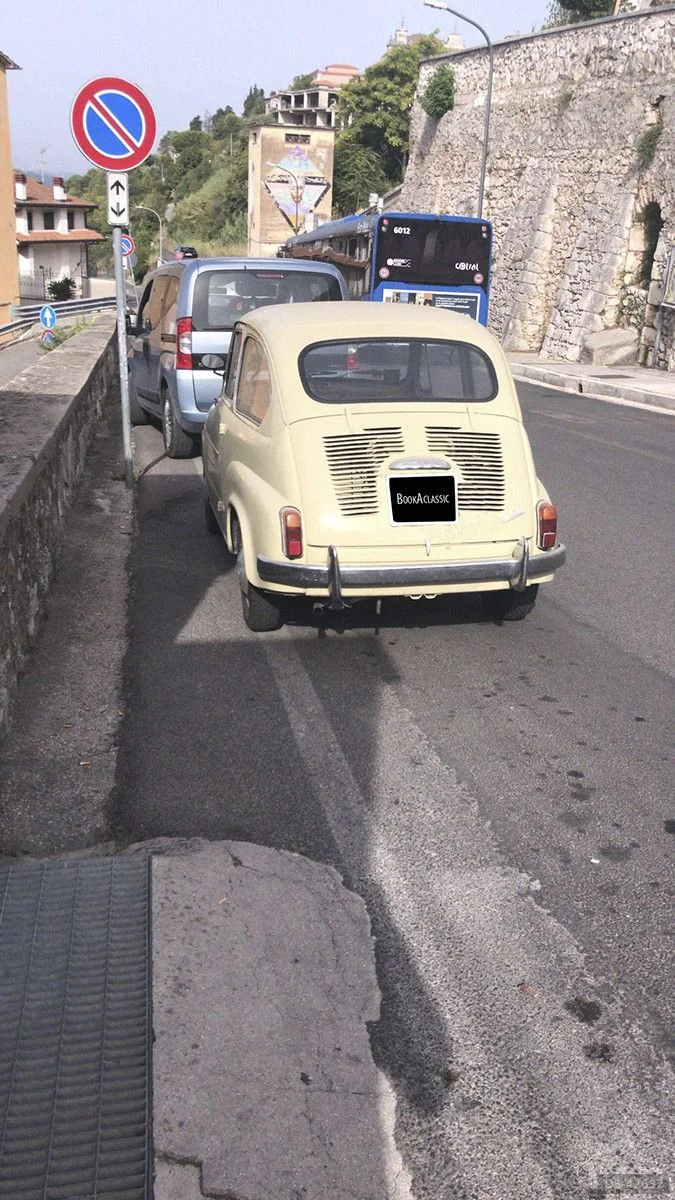 1963 Fiat 600 in Roma 2
