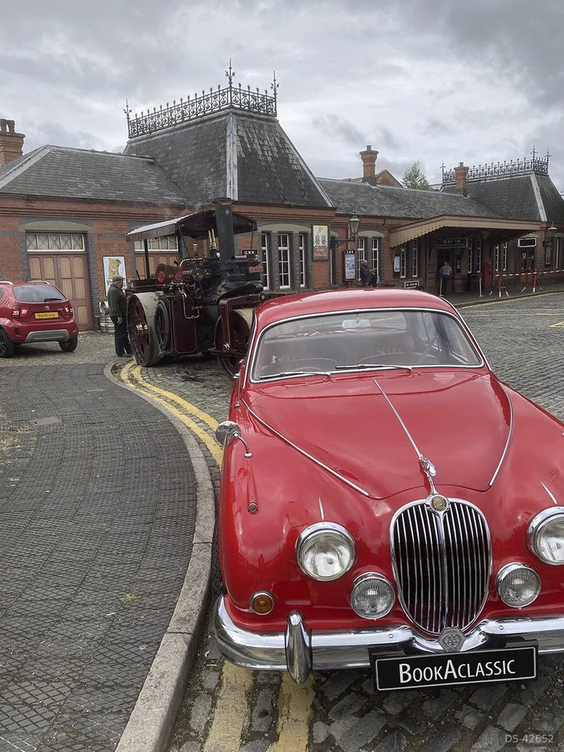 1962 Jaguar Mk2 in Bewdley 2