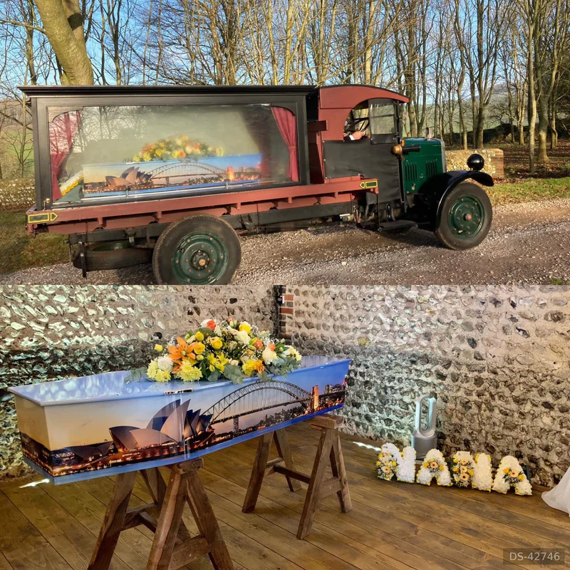 1929 Guy Vintage Guy Funeral Hearse in Whitstable 6
