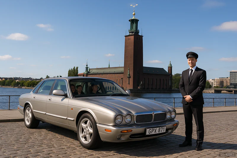 1998 Jaguar XJR in Täby