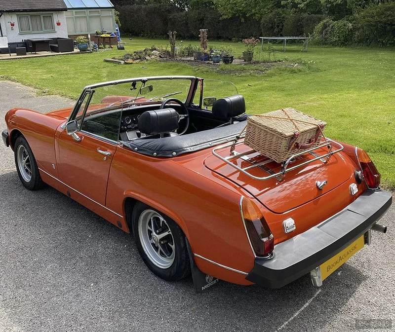 1975 MG Midget in Stone