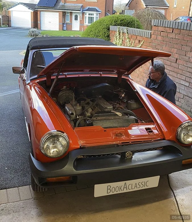 1975 MG Midget in Stone 2