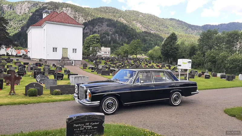 1969 Mercedes-Benz 280 Se in Lindesnes 9