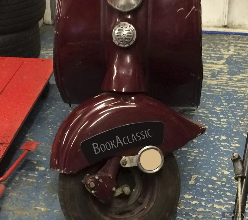 1955 Lambretta 150 LD in Oxfordshire 2