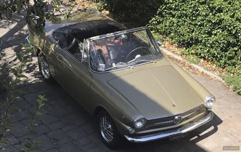 1965 Fiat 750 Spider in Sansepolcro arezzo perugia 2
