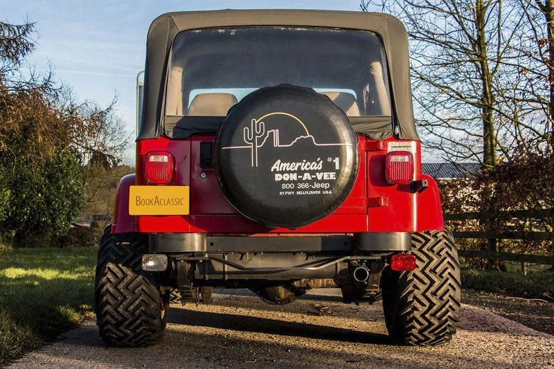 1989 Jeep Wrangler in Wrea Green 5