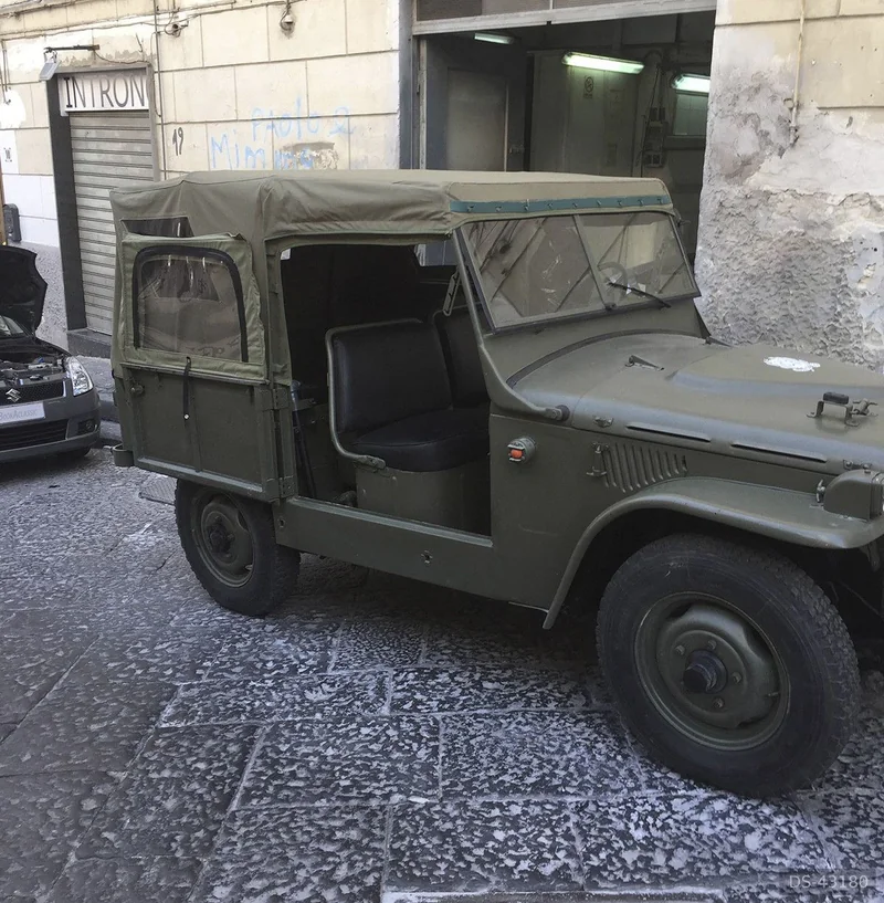1958 Fiat Campagnola Ar59 in Napoli 3