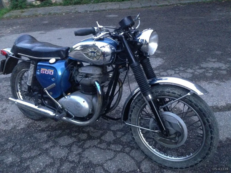 1967 BSA Royal Star A 50 in Florence 6