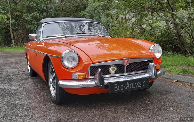 1971 MG Mgb Roadster in London 5
