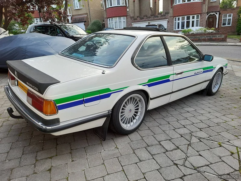 1986 BMW 635 Csi in London 5