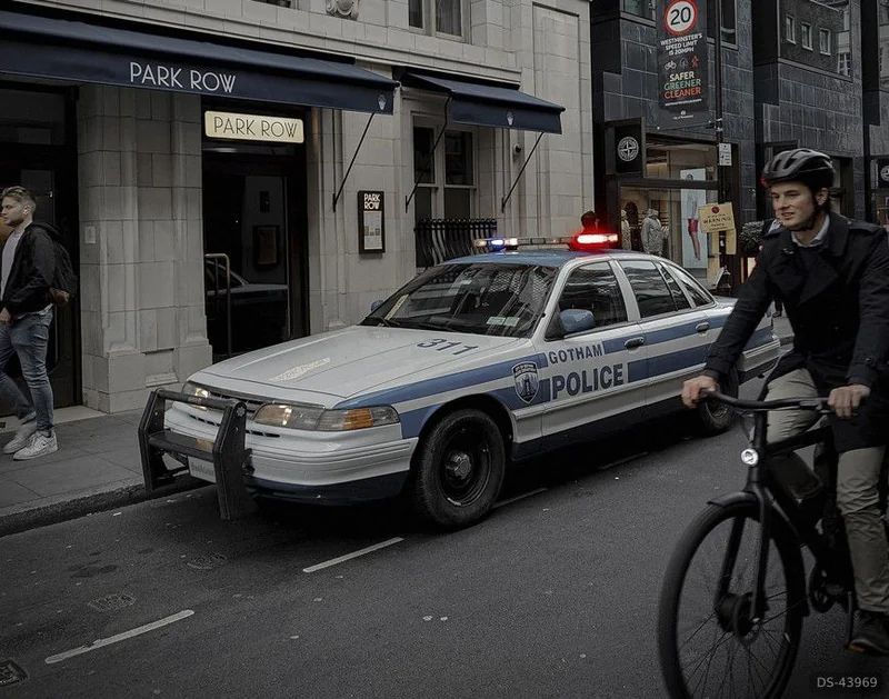 1995 Ford Crown Victoria Police Interceptor in London 6