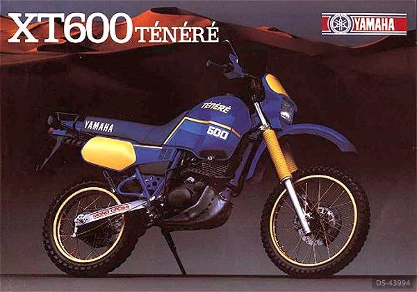 1987 Yamaha Xt 600 Z Ténéré in Roma 2