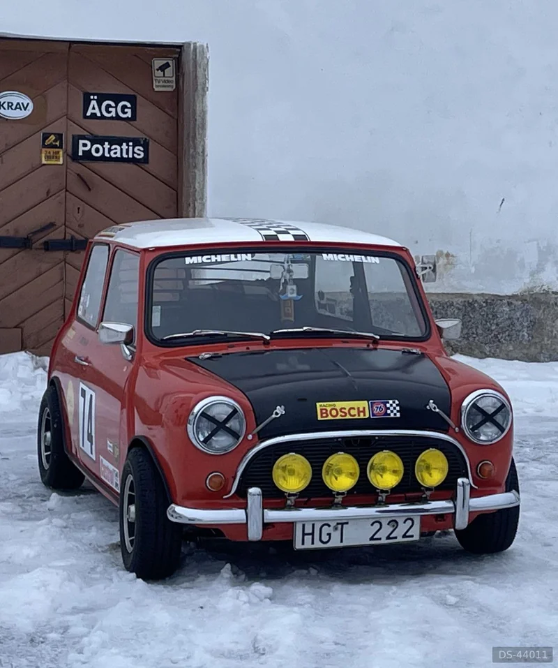 1974 BMC Austin Mini 1000 (Hundkoja) in Ljungsbro 2