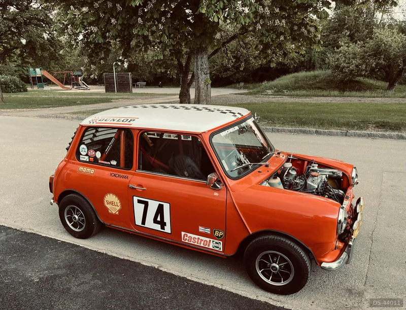 1974 BMC Austin Mini 1000 (Hundkoja) in Ljungsbro 4