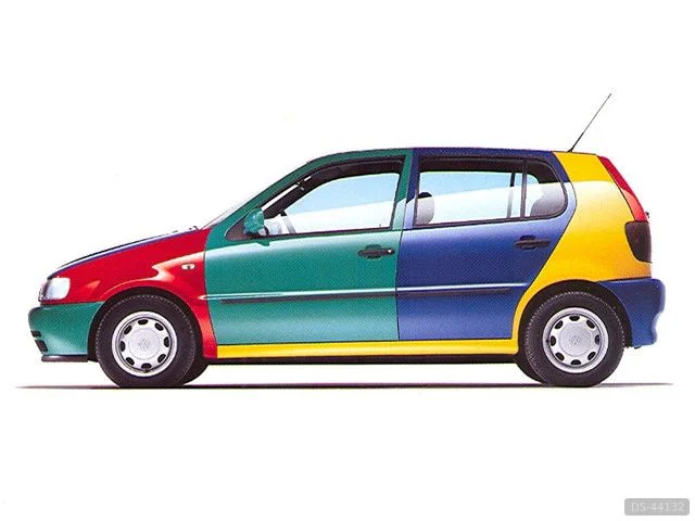 1996 Volkswagen Harlequin in London 2