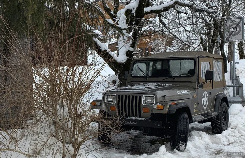 1990 Jeep Wrangler Sahara in Chateau Doex 4