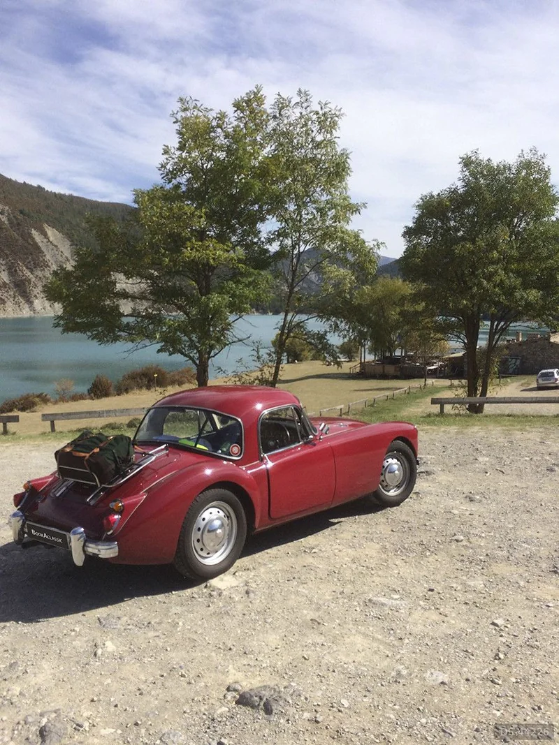 1957 MG Mga in Market Drayton 5