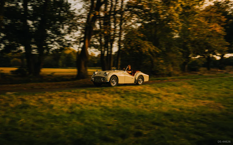 1958 Triumph Tr3 in Guildford 2