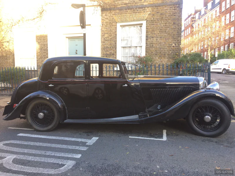 1935 Bentley 1934 Derby in London 2