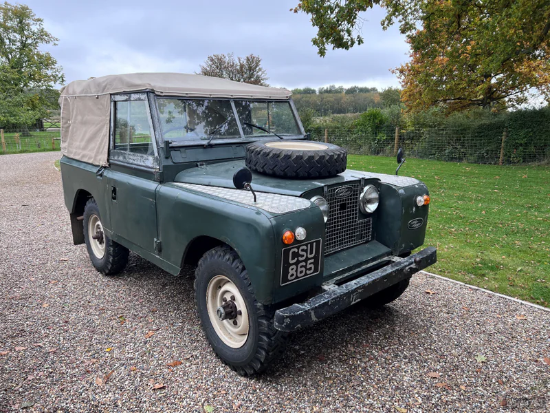 1961 Land Rover Series II in Rattlesden 6