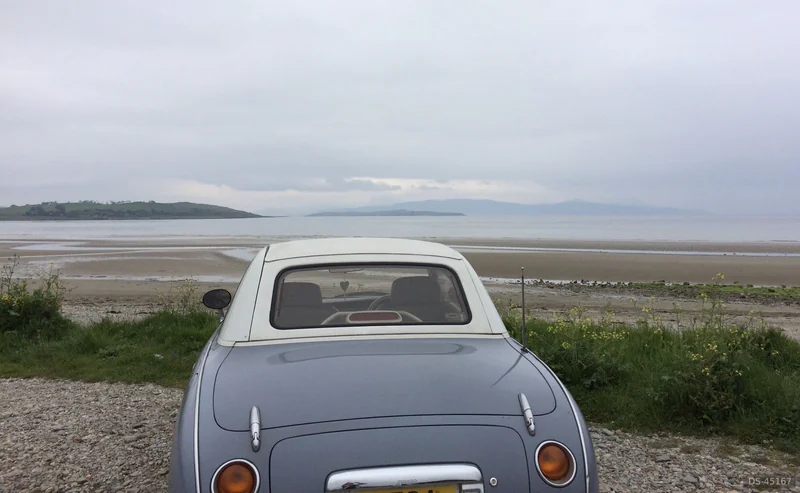 1990 Nissan Figaro in Edinburgh 2