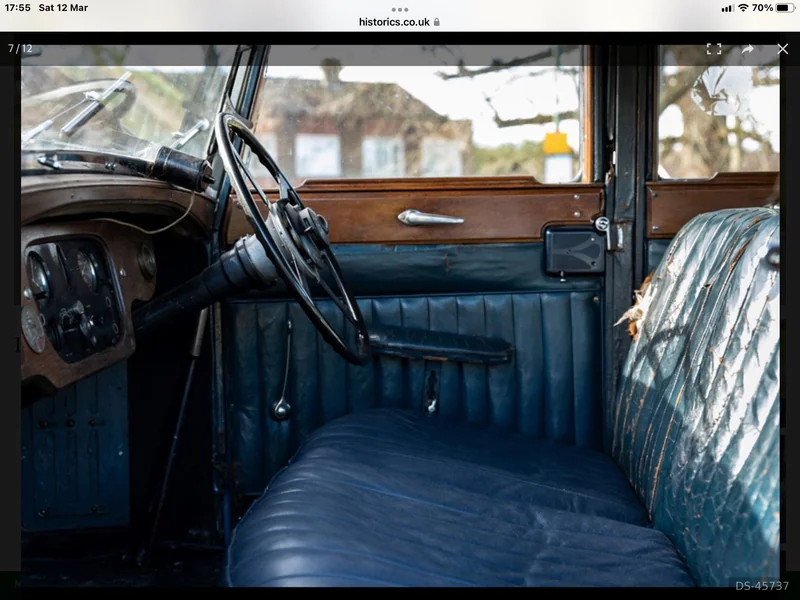 1935 Talbot Six Light Aw 75 in London 3
