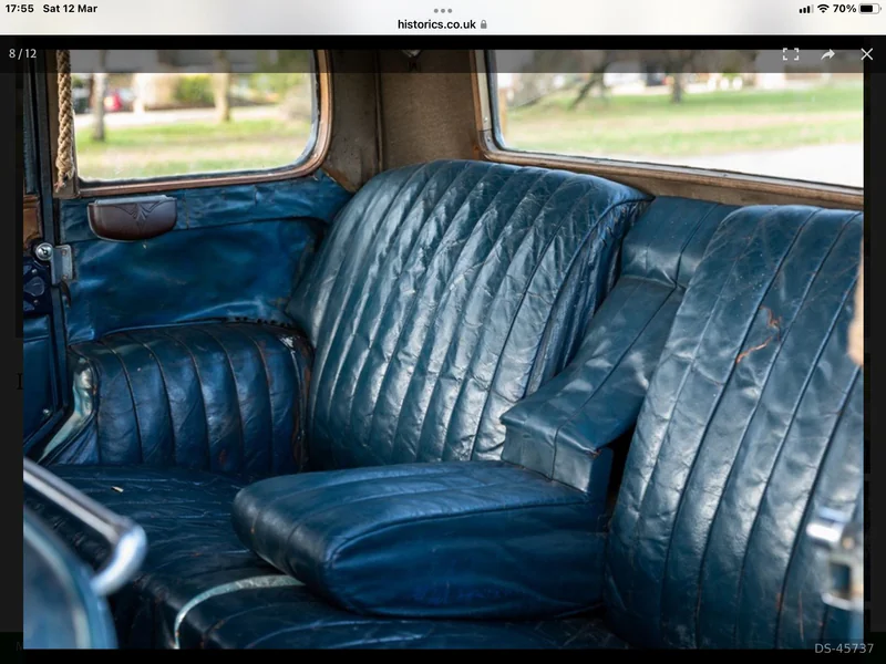 1935 Talbot Six Light Aw 75 in London 4