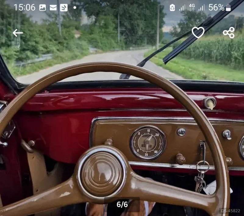 1954 Fiat Topolino in Ronciglione 5