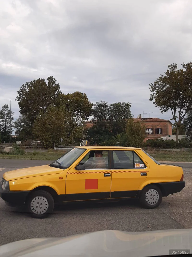 1986 Fiat Regata Taxy in Roma 1