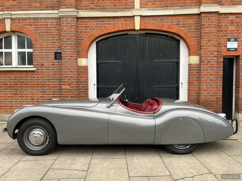 1951 Jaguar XK120 OTS in London 2