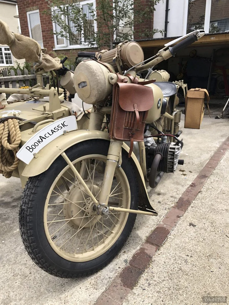 1938 BMW R71 in Canterbury 2