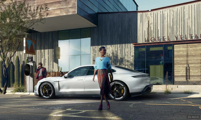 2022 Porsche Taycan in Mentana 7