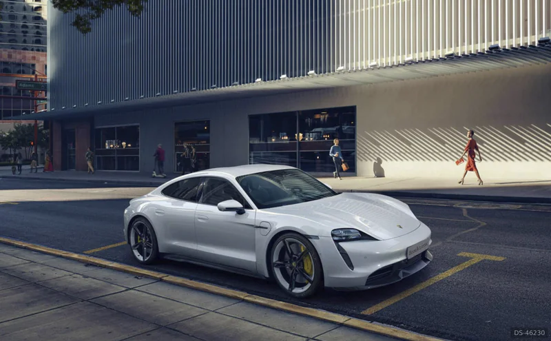 2022 Porsche Taycan in Mentana 3
