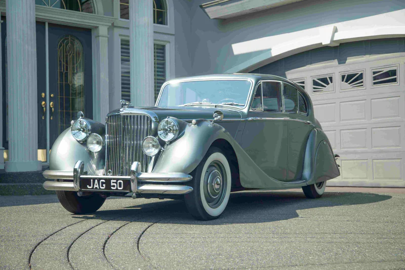 1950 Jaguar Mk V in Courtenay 6