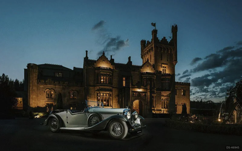 1935 Bentley Derby Drophead in Rosehill, Market Drayton 5