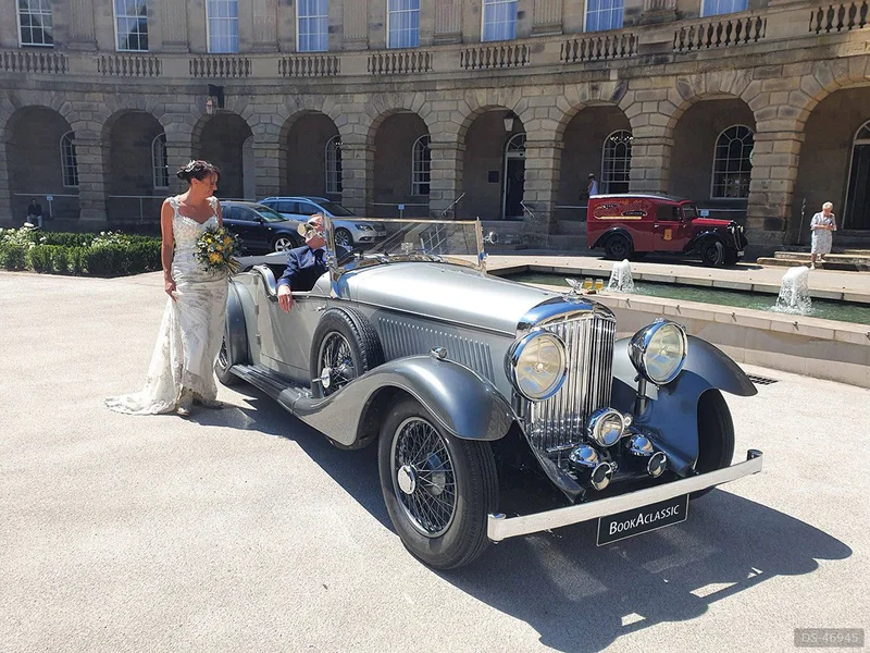 1935 Bentley Derby Drophead in Rosehill, Market Drayton 4