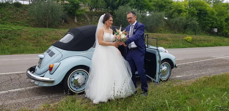 1972 Volkswagen Maggiolone Cabriolet Azzurro in Negrar Verona 2
