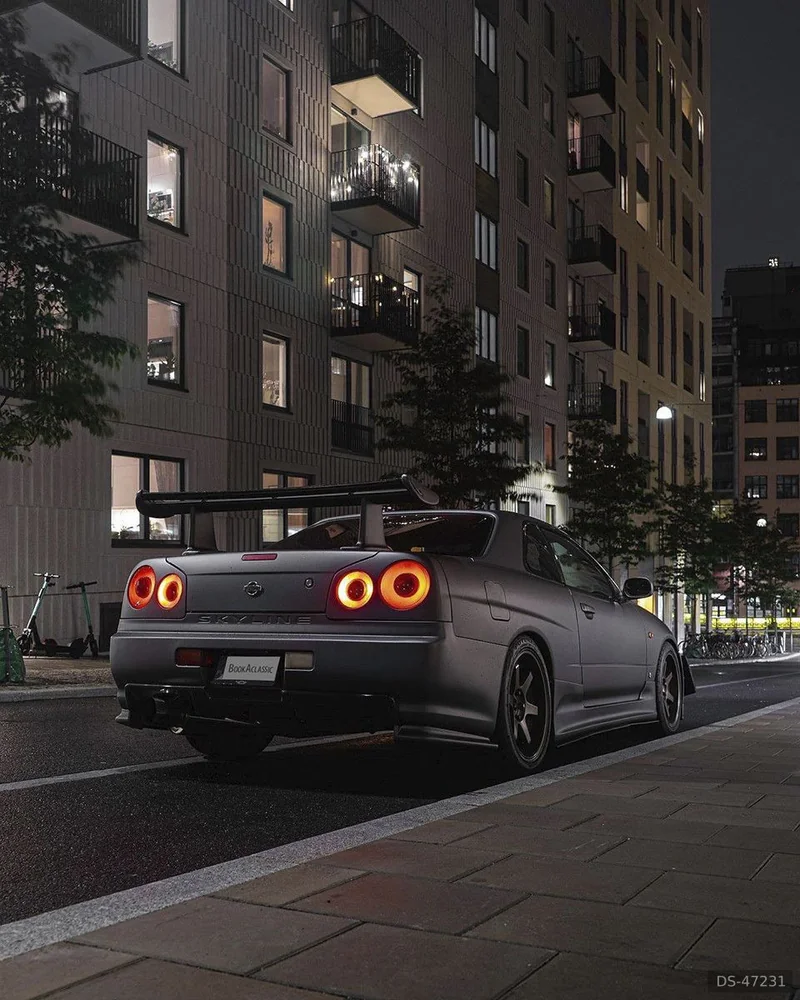 1998 Nissan Skyline R34 Gtt in Stockholm 2