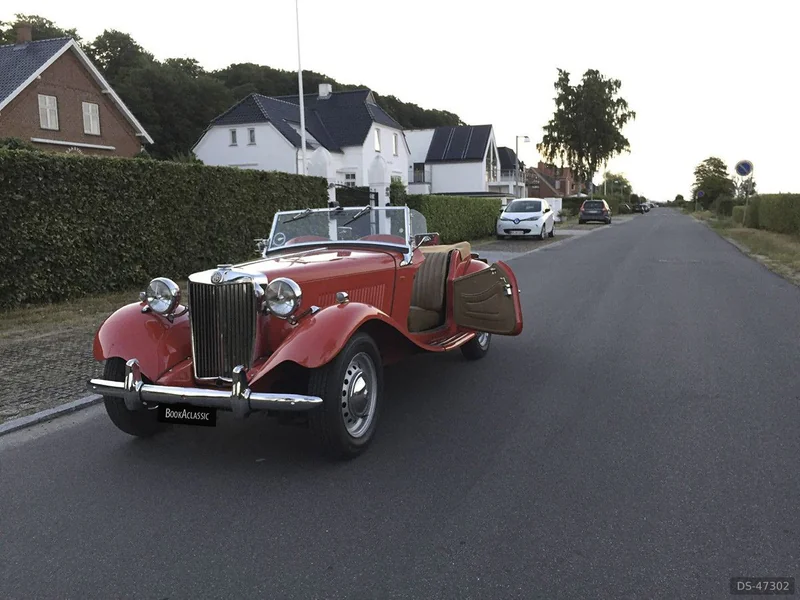1953 MG Td in Kokkedal 1