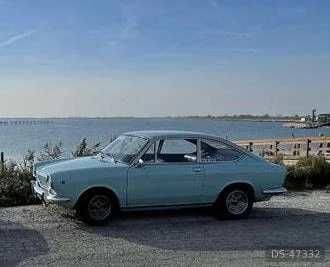1969 Fiat 850 Sport Coupe in Zero Branco